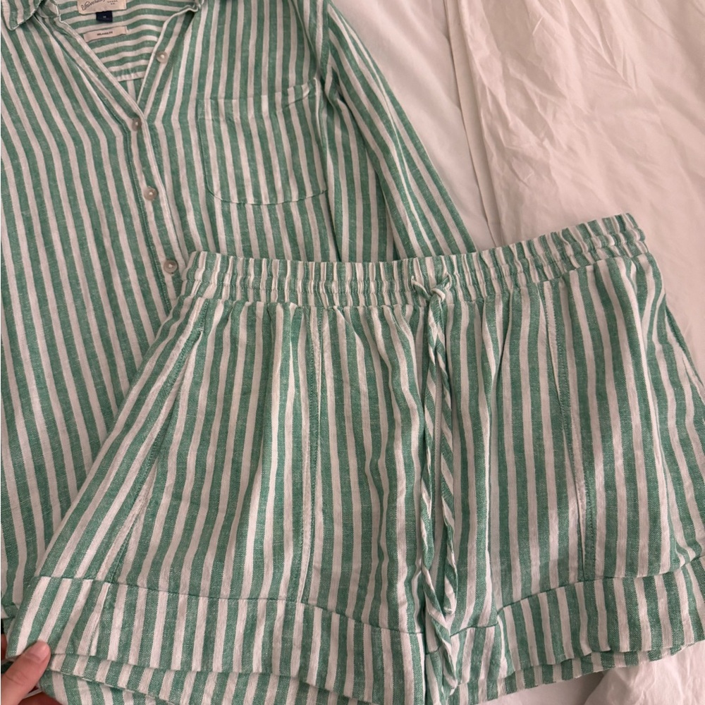 Green Striped Universal Thread Set - image 2